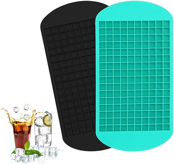MXTIMWAN | Bandejas Para Cubitos Hielo - Bandeja de Cubitos de Hielo 160 - Mini Cubo