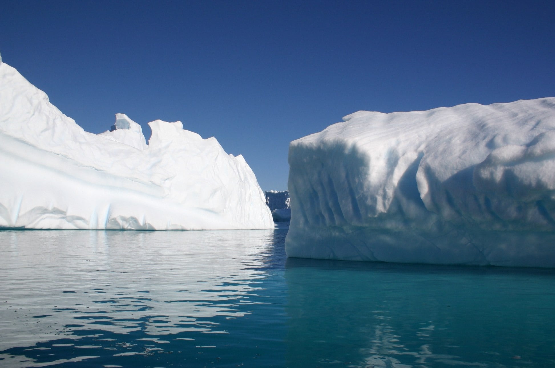 hielo azul