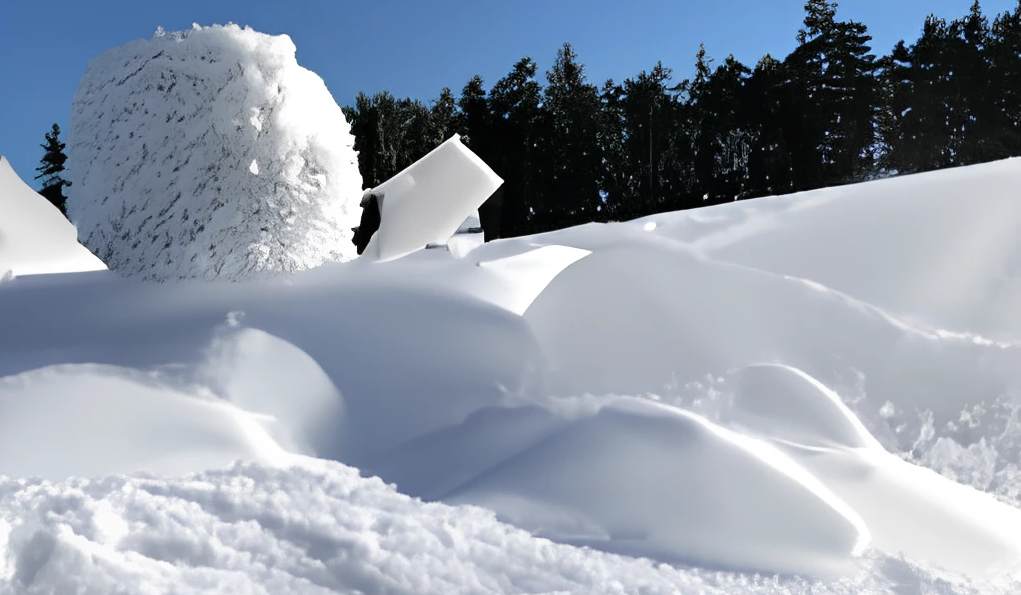 nieve artificial